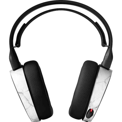 White Marble SteelSeries Arctis 3 Skin